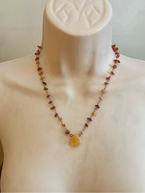 Vintage AE American Eagle Outfitters Boho Beaded Necklace